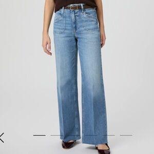PAIGE Anessa 31" Wide Leg Jean